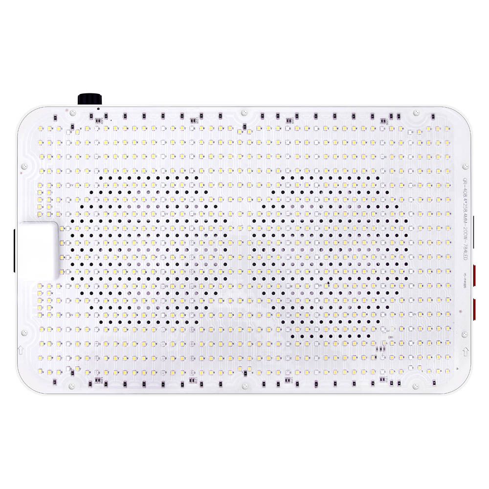100W Square LED Grow Light Full Spectrum Dimmable VEG/BLOOM - Ricon Lighting