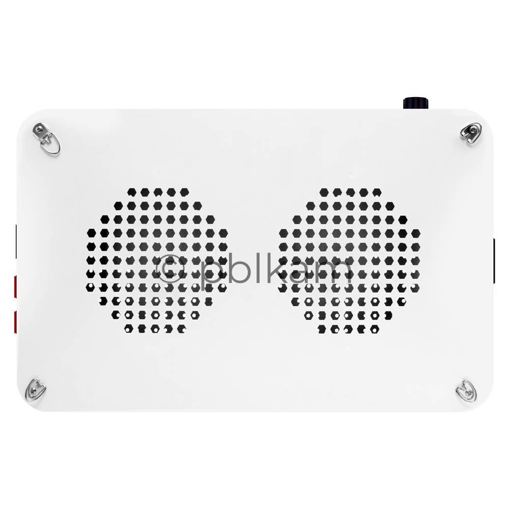 100W Square LED Grow Light Full Spectrum Dimmable VEG/BLOOM - Ricon Lighting