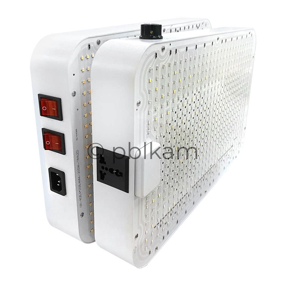 100W Square LED Grow Light Full Spectrum Dimmable VEG/BLOOM - Ricon Lighting