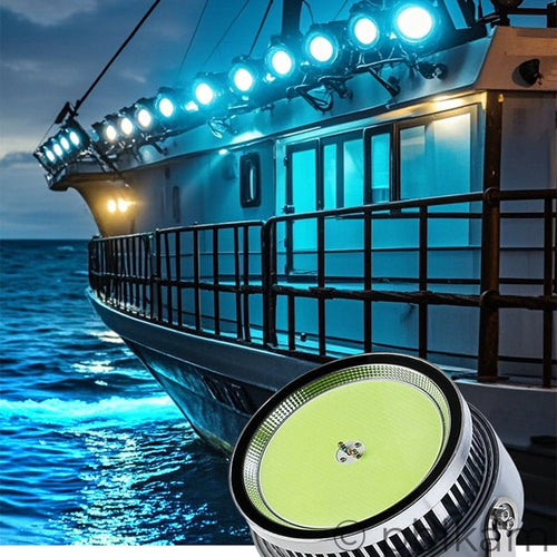 AC COB LED Fish Attracting Light 1000W | Vessel - Mounted - Ricon Lighting