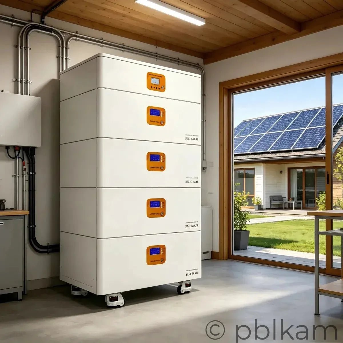 All - in - One 12kW+60kWh Solar storage System (Stackable) - Ricon Lighting
