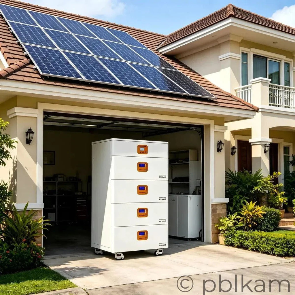 All - in - One 12kW+60kWh Solar storage System (Stackable) - Ricon Lighting