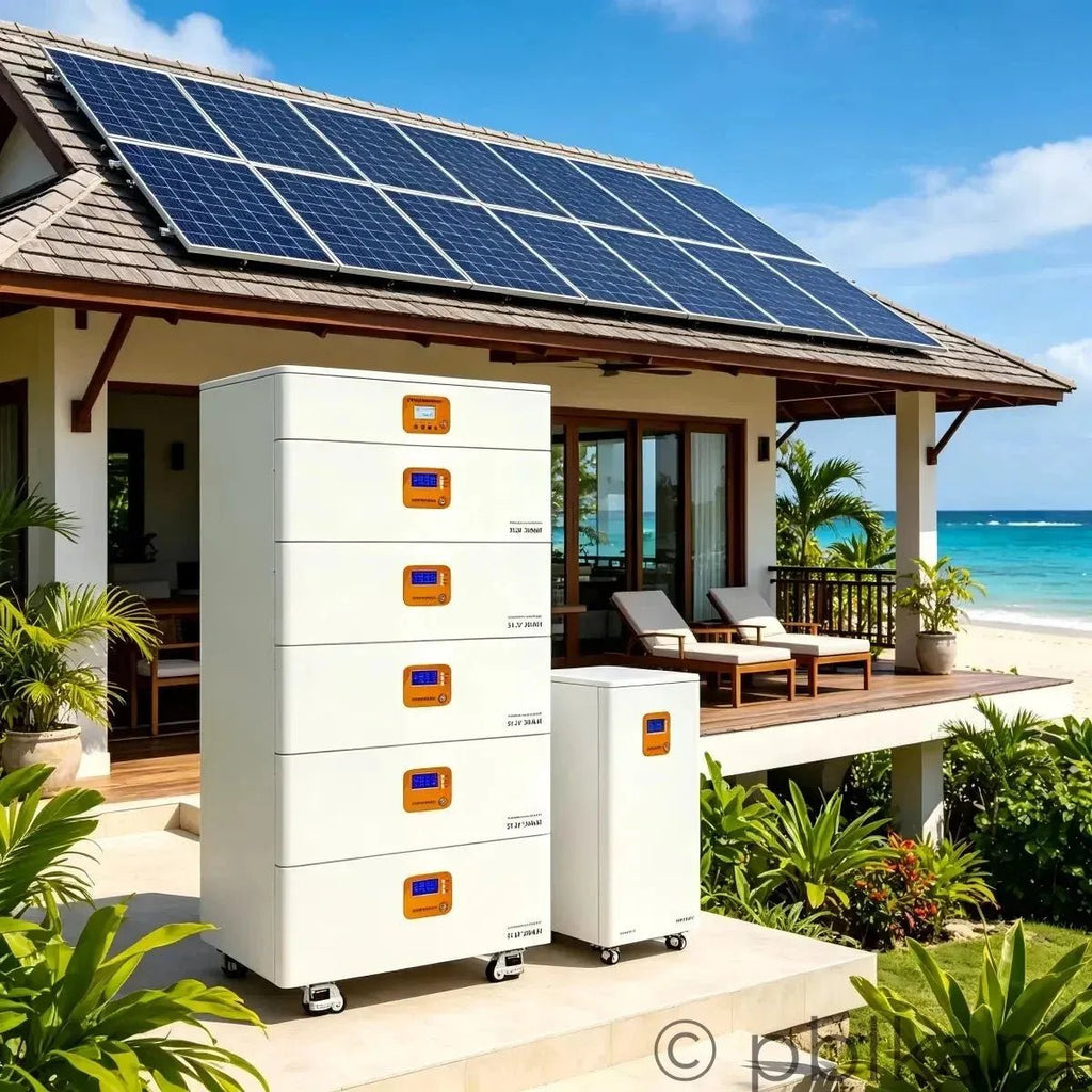 All - in - One 12kW+60kWh Solar storage System (Stackable) - Ricon Lighting