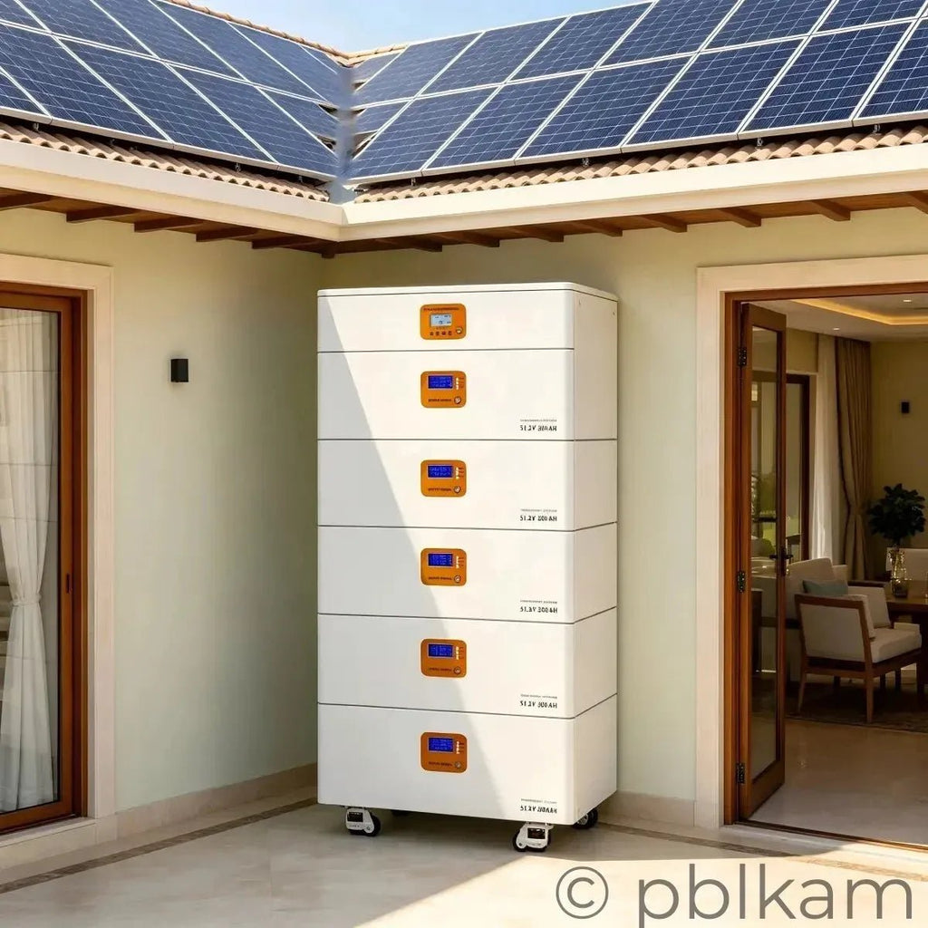 All - in - One 12kW+60kWh Solar storage System (Stackable) - Ricon Lighting