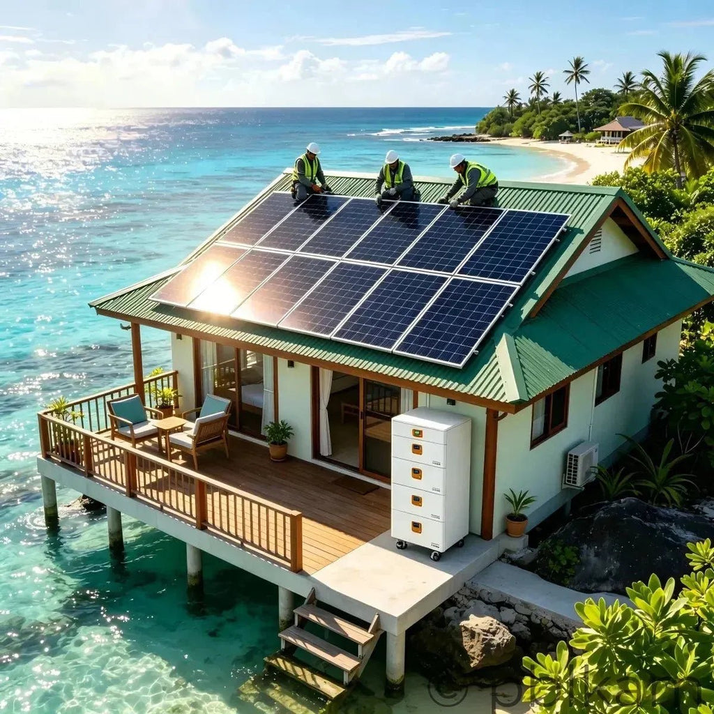 All - in - One 12kW+60kWh Solar storage System (Stackable) - Ricon Lighting