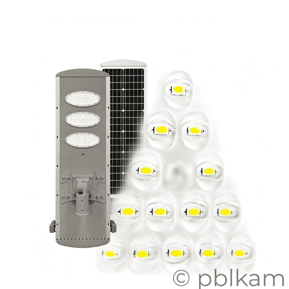 AL - Auto Clean40 Series Solar Street Light with Auto - Cleaning System - Ricon Lighting