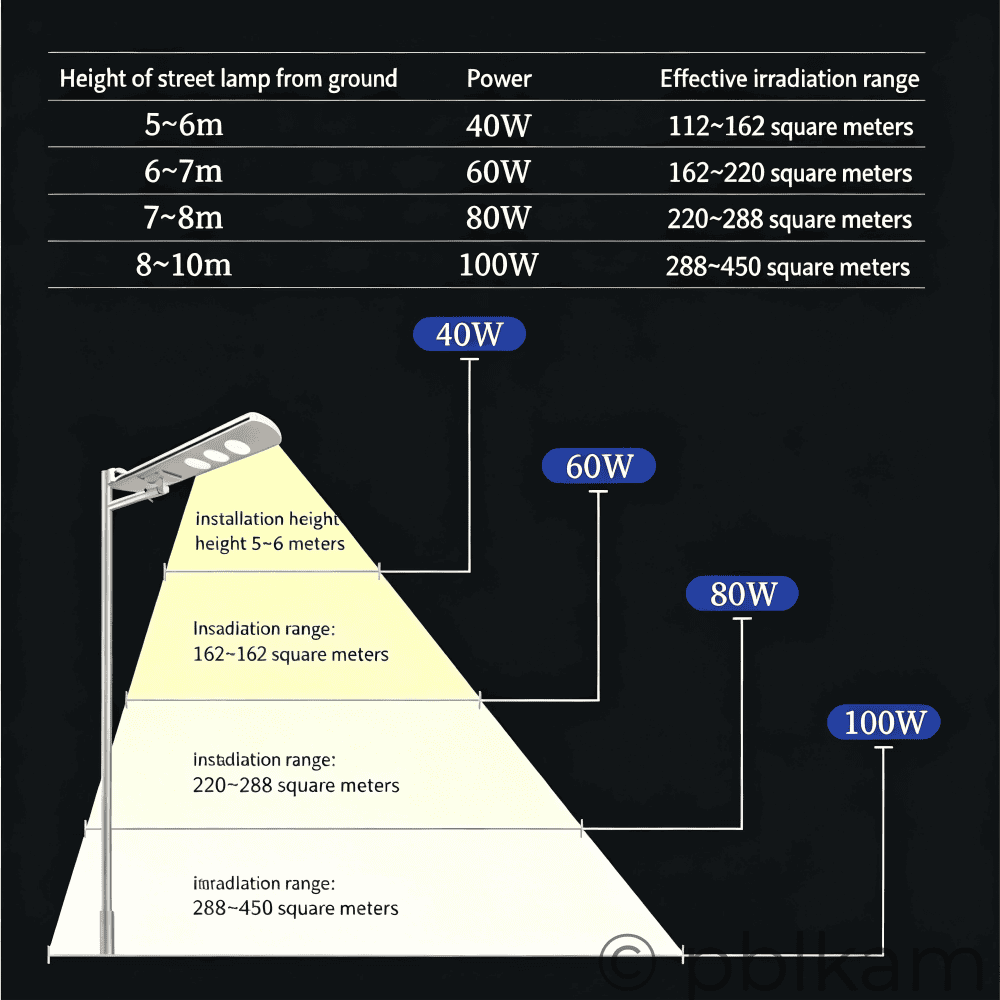 AL - Auto Clean40 Series Solar Street Light with Auto - Cleaning System - Ricon Lighting