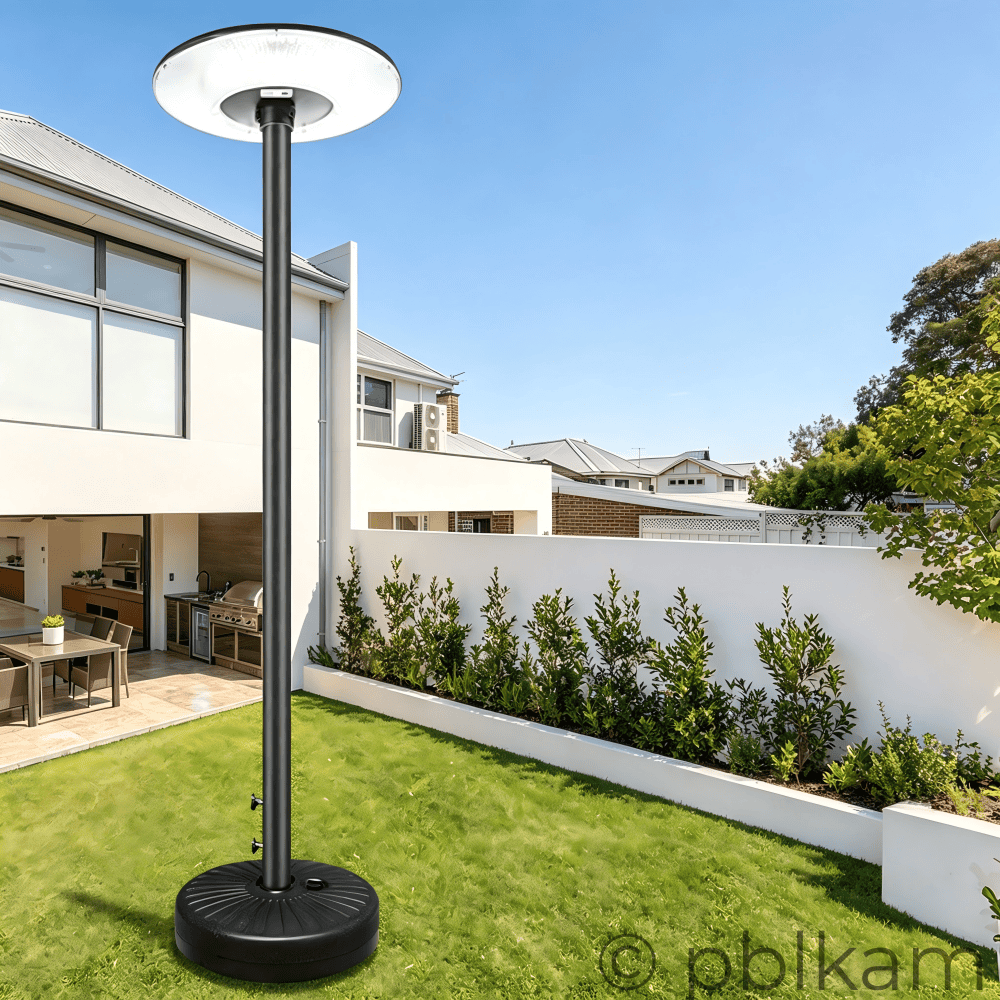 Solar UFO Garden Floor Light - Large | Portable Outdoor Patio Lamp | Radar Sensor IP67 - Ricon Lighting