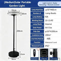 Solar UFO Garden Floor Light - Medium | Portable Outdoor Patio Lamp | Radar Sensor IP67 - Ricon Lighting
