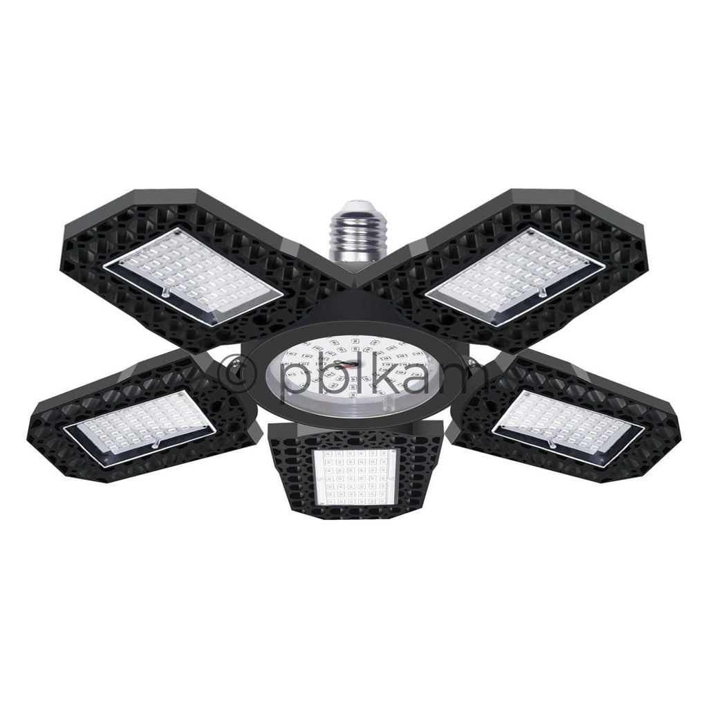 Foldable 5 - Panel LED Grow Light Full Spectrum Red Blue for Indoor Plants - Ricon Lighting