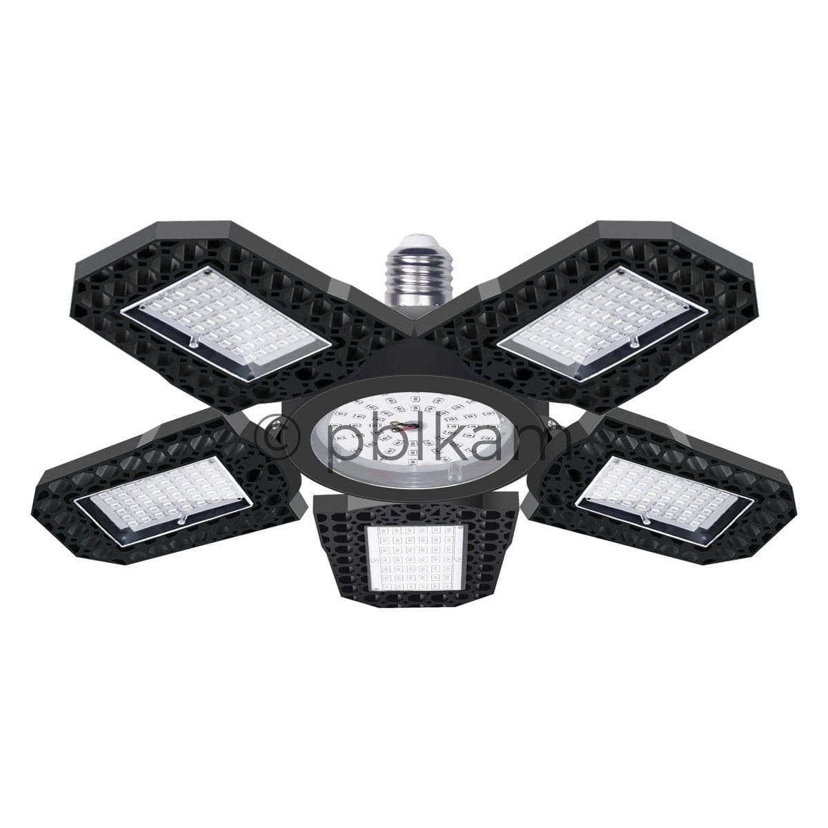 Foldable 5 - Panel LED Grow Light Full Spectrum Red Blue for Indoor Plants - Ricon Lighting