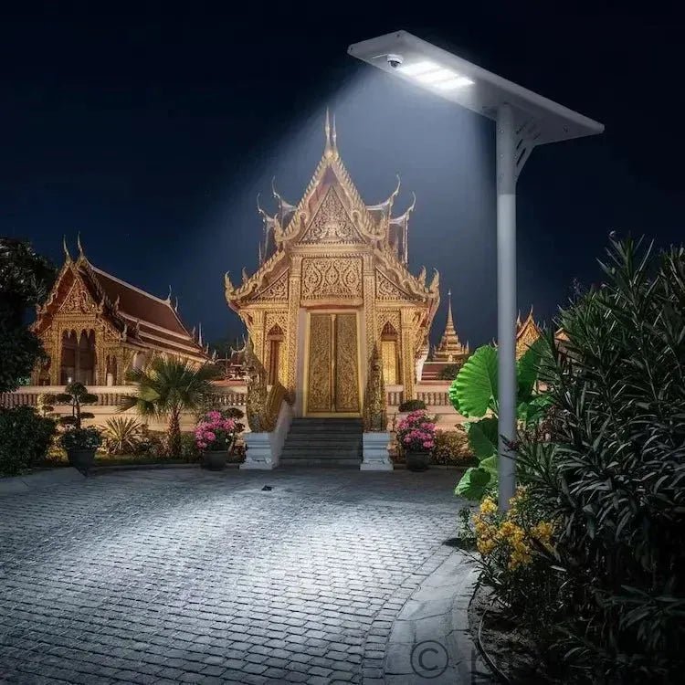 Solar Street Light with CCTV Camera | All - in - One | 40W - 100W - Ricon Lighting