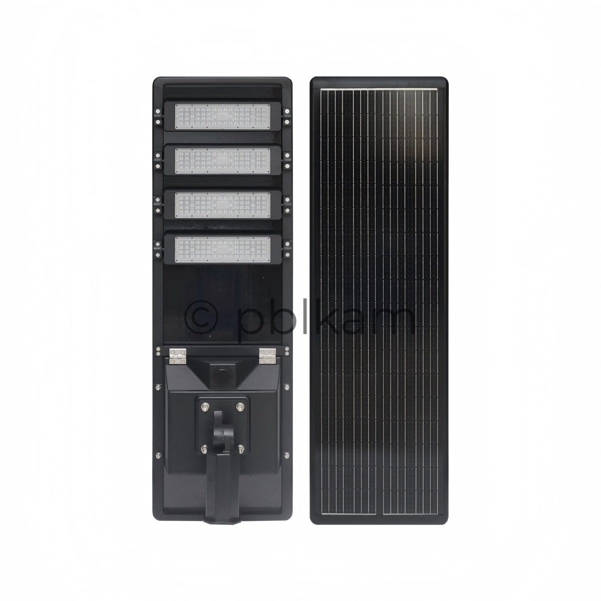 Integrated Remote led module Adjustable all in one Solar Street Light  Factory Direct - Ricon Lighting