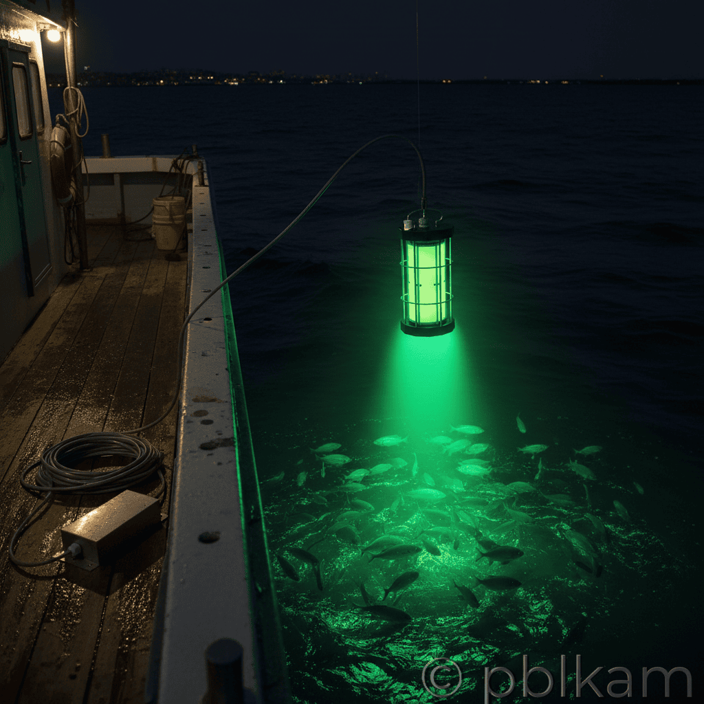 AC Submersible LED Fishing Light COB | High Power 2000W - 4000W - Ricon Lighting