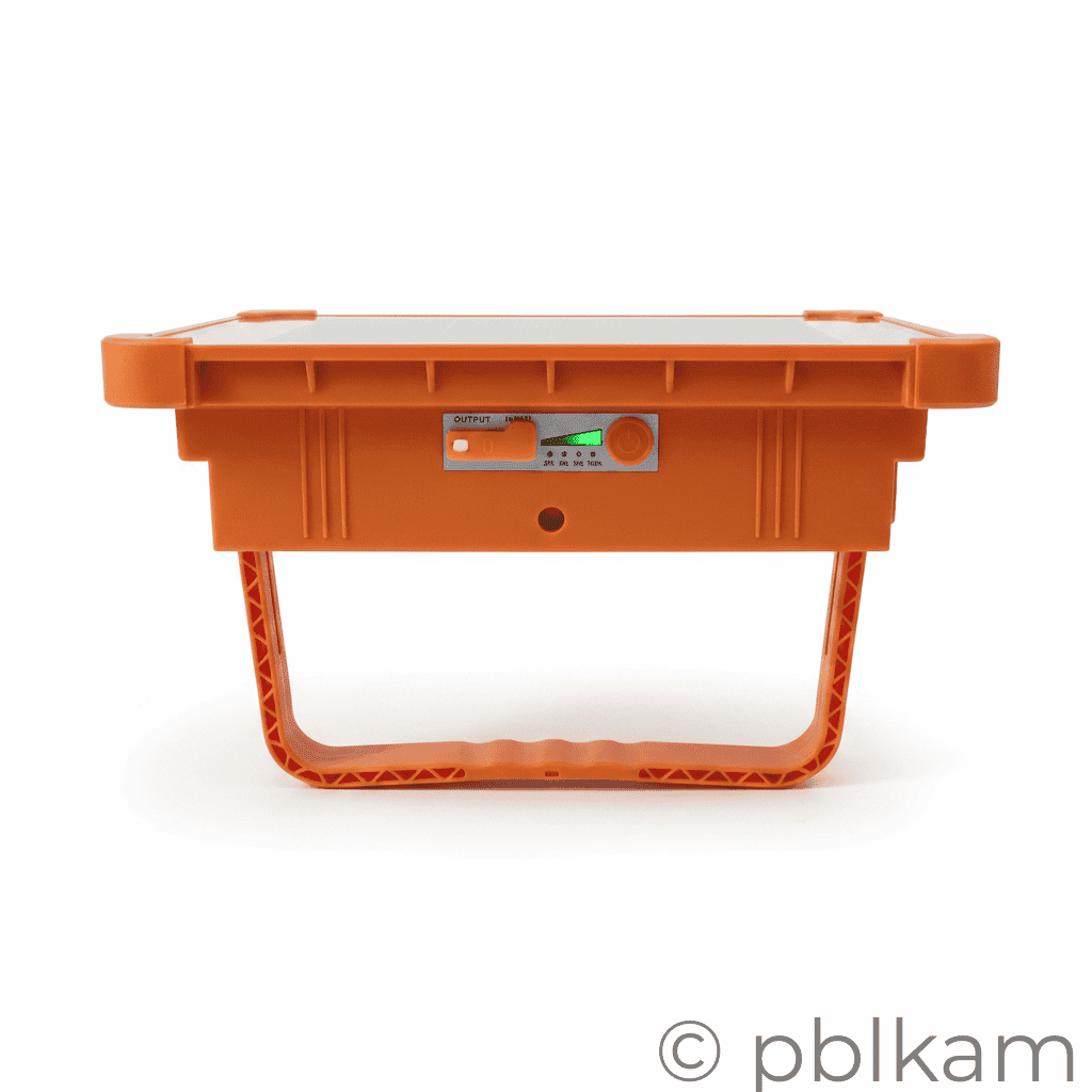 Portable Solar Flood Light | Solar Camping Light 350W 12000mAh - Ricon Lighting