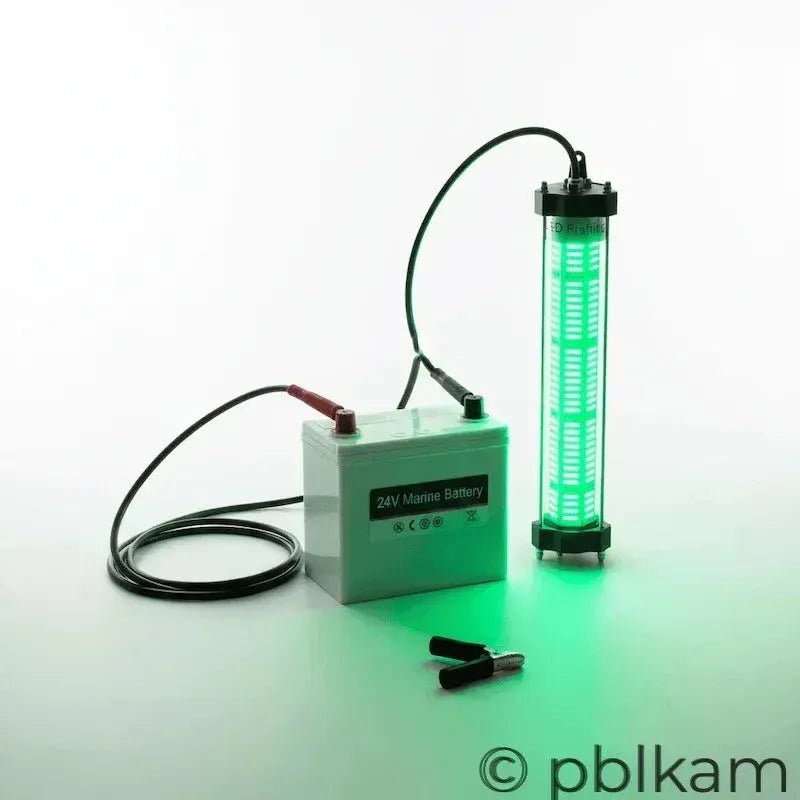 DC Submersible LED Fishing Light 24V | IP68 Underwater Fish Attractor - Ricon Lighting