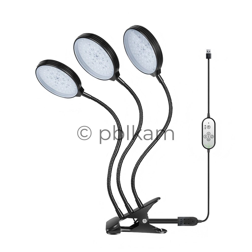 LED Disk Clip - On Grow Light Full Spectrum - Ricon Lighting