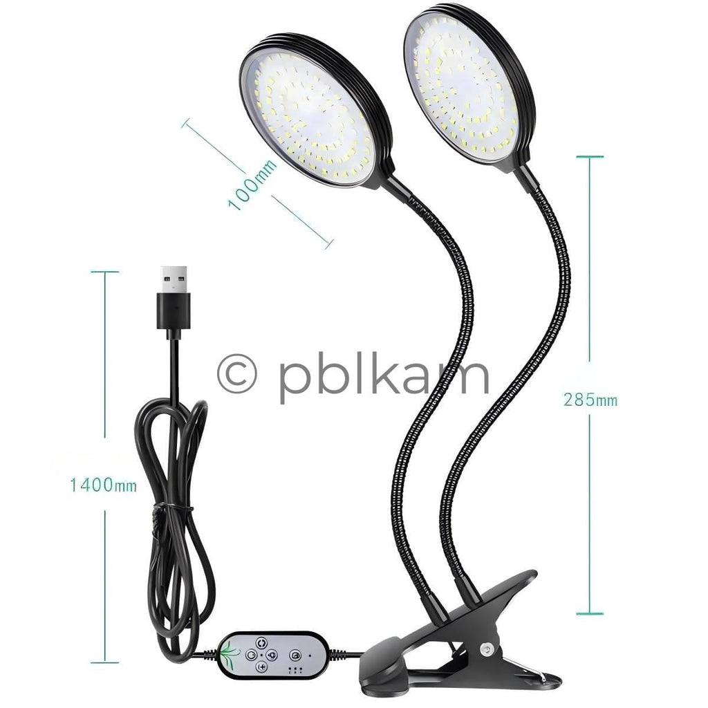 LED Disk Clip - On Grow Light Full Spectrum - Ricon Lighting