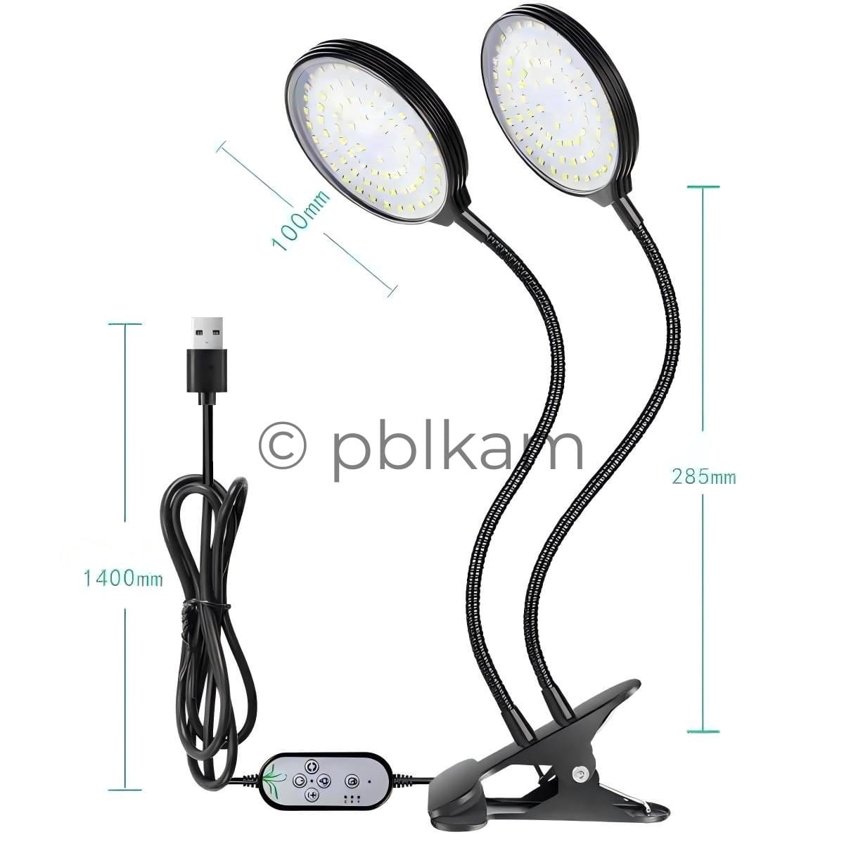 LED Disk Clip - On Grow Light Full Spectrum - Ricon Lighting