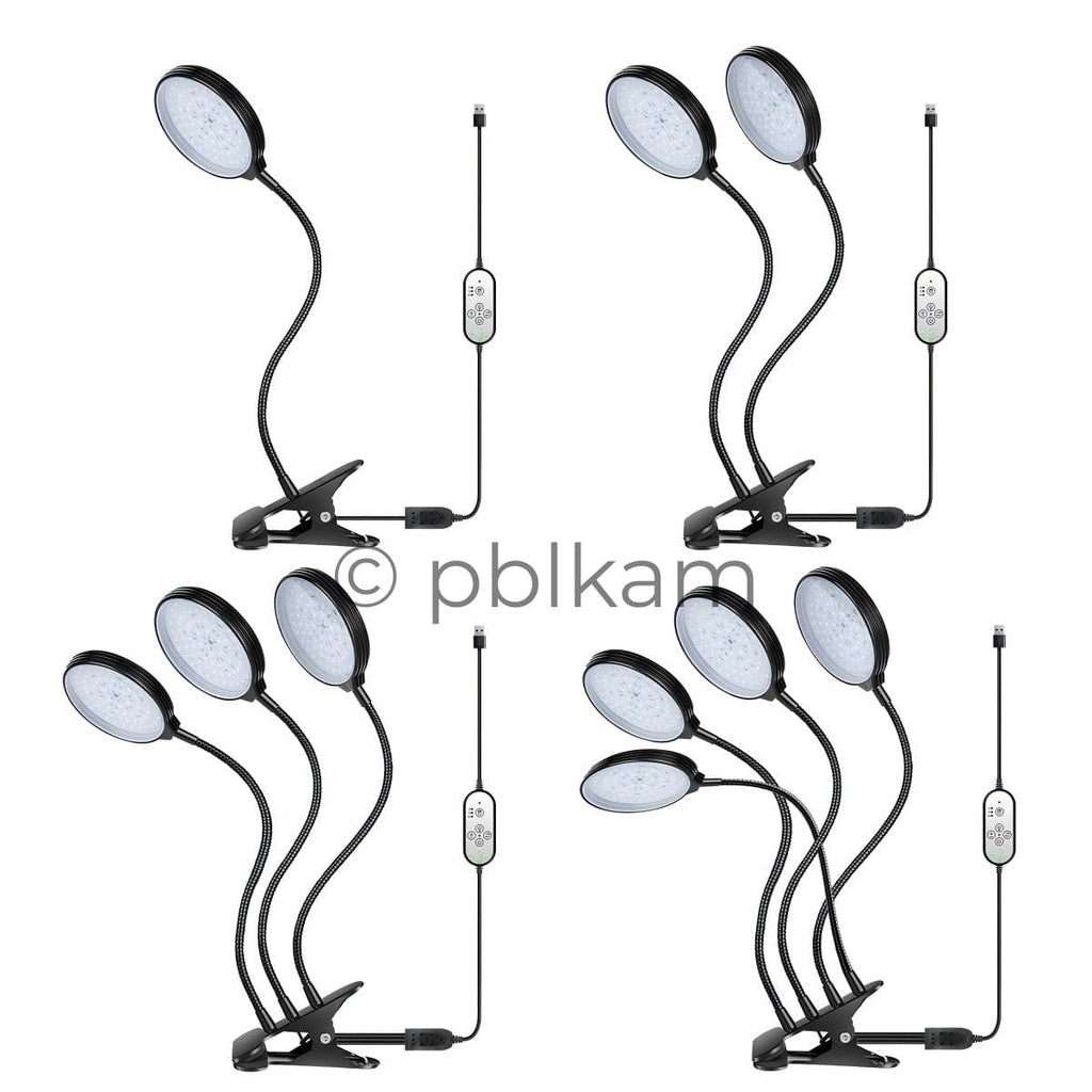 LED Disk Clip - On Grow Light Full Spectrum - Ricon Lighting