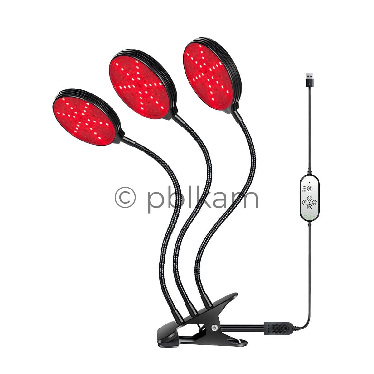 LED Disk Clip - On Grow Light Full Spectrum - Ricon Lighting