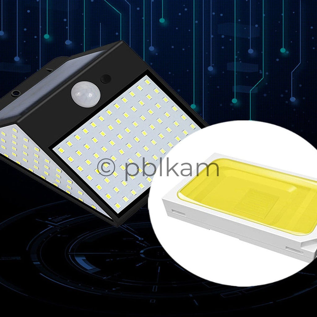 LED Solar Wall Light Outdoor Waterproof IP65 Garden Security Lamp - Ricon Lighting