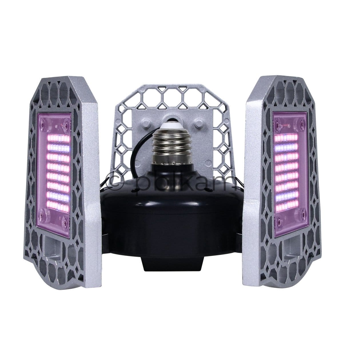 216 LED Foldable Grow Light E26/E27 | Sunlight & Red Blue Spectrum for Indoor Plants - Ricon Lighting