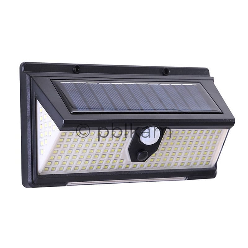 Solar Wall Light PIR Motion Sensor Waterproof, Bright LED Garden Lamp - Ricon Lighting