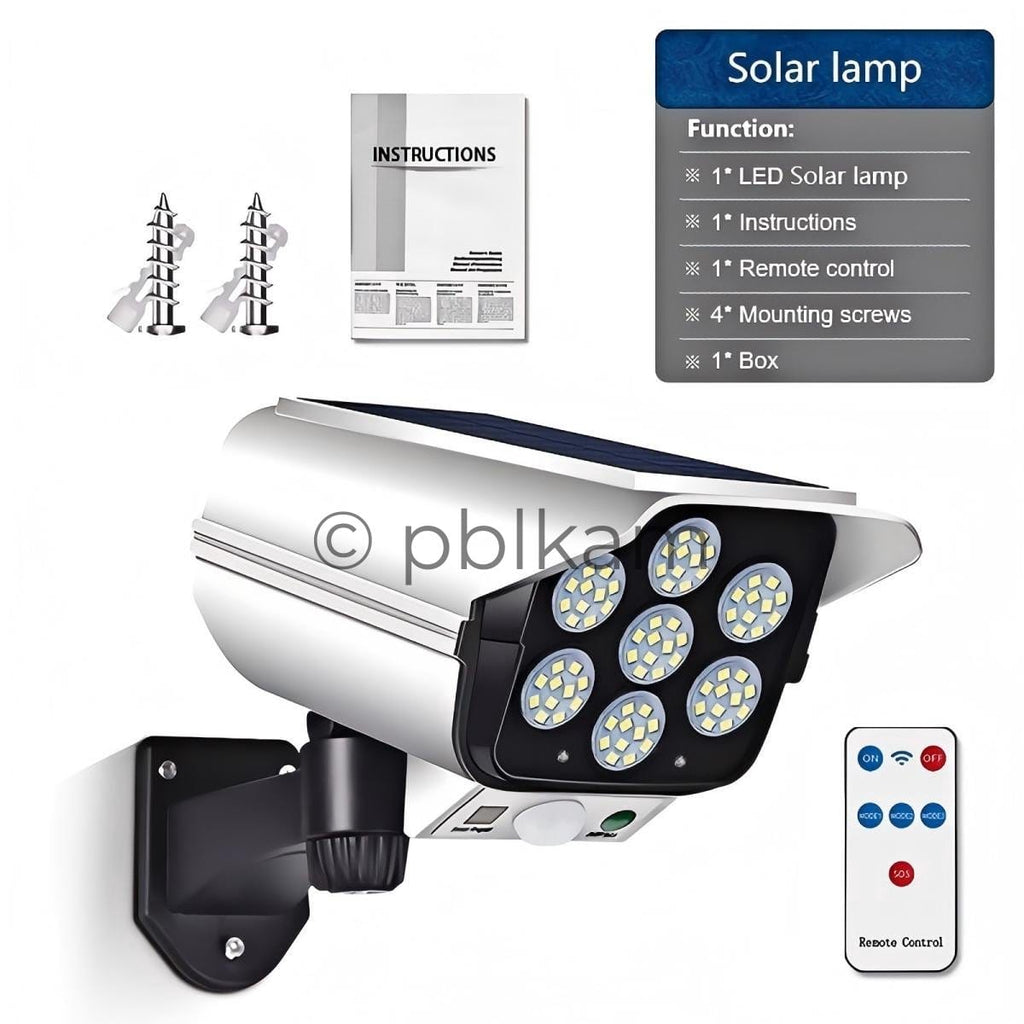Solar Security Style Light Outdoor | Motion Sensor IP65- Ricon Lighting