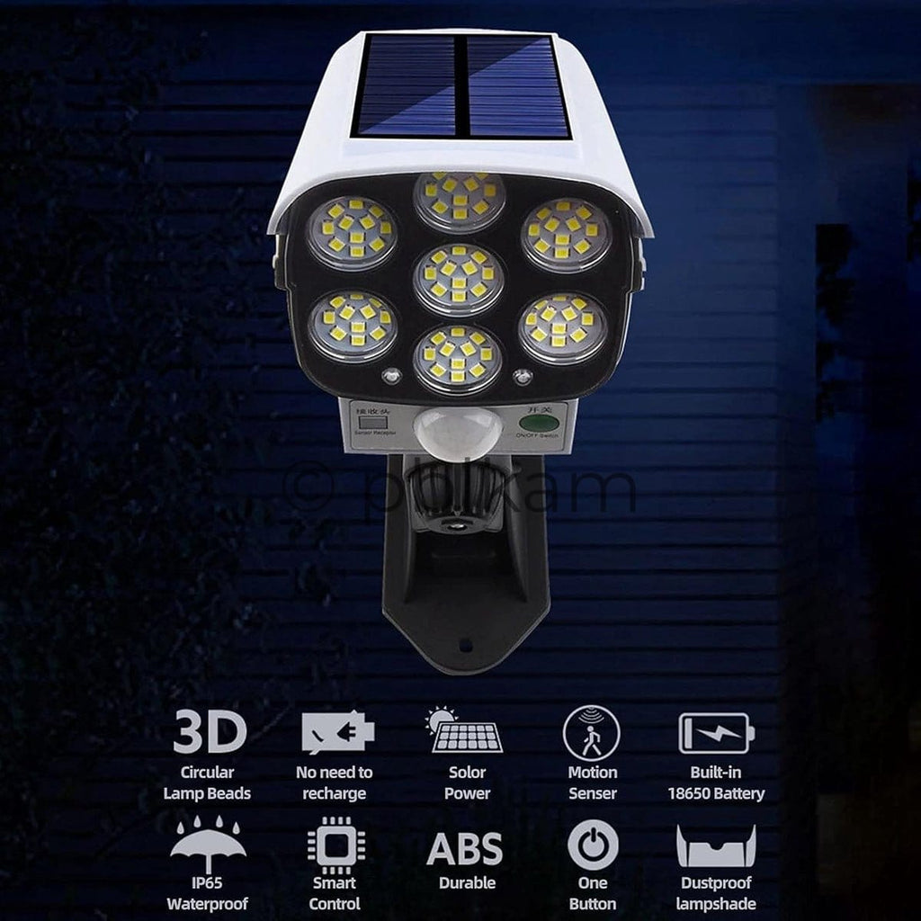 Solar Security Style Light Outdoor | Motion Sensor IP65 - Ricon Lighting