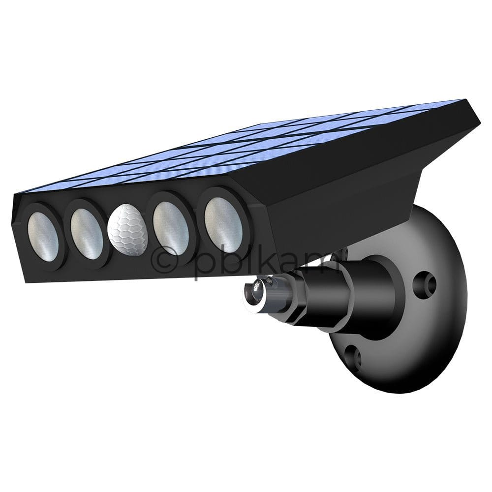 Wireless Solar  LED Wall Light with Motion Sensor - Ricon Lighting