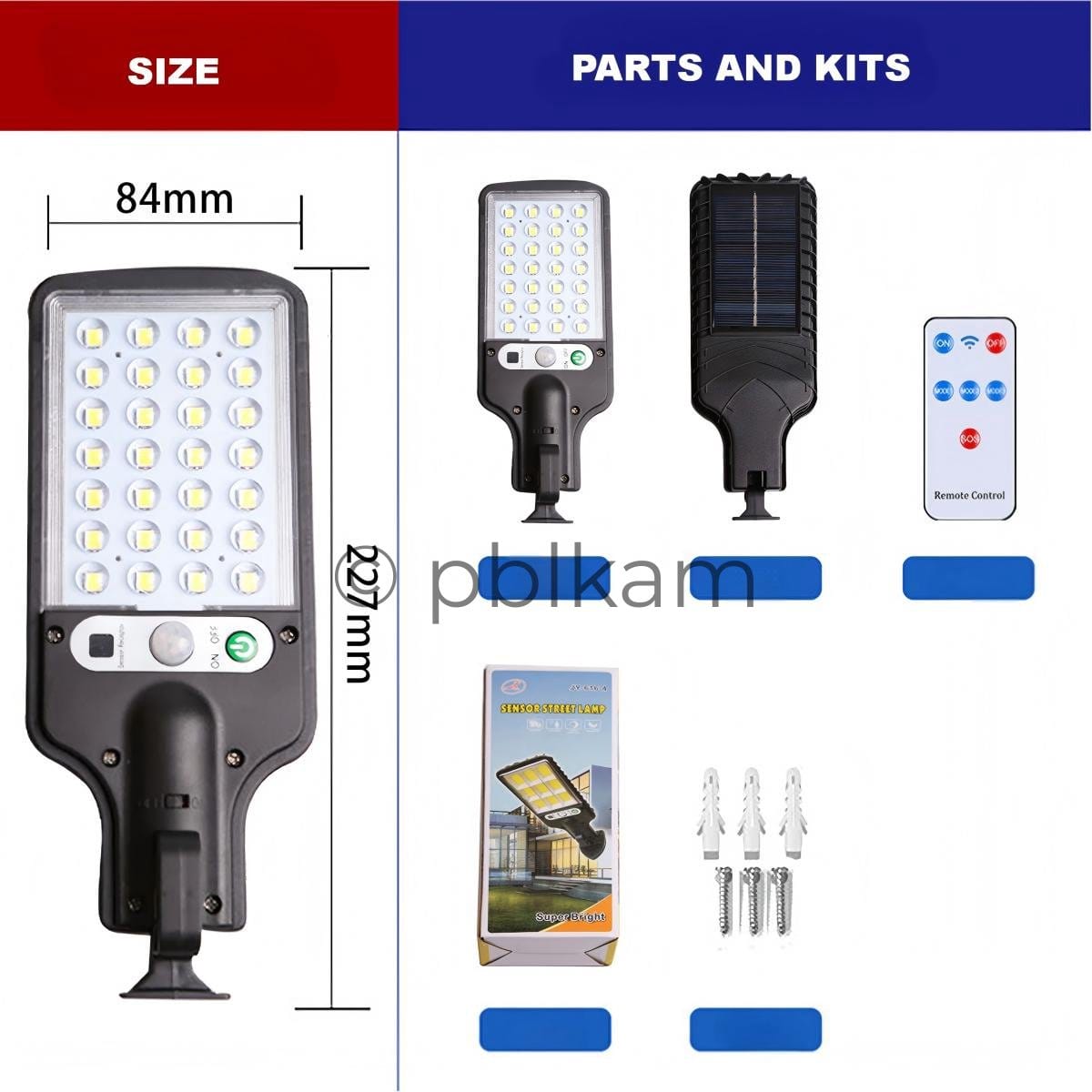 Mini Solar Motion Sensor Street Light Waterproof Outdoor - Ricon Lighting