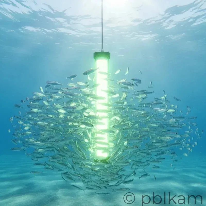 DC Submersible LED Fishing Light 24V | IP68 Underwater Fish Attractor - Ricon Lighting