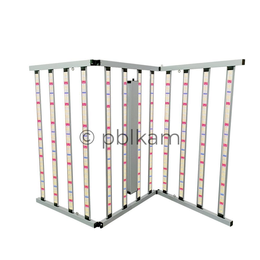 8/10 Arm Foldable Spider LED Grow Light Full Spectrum for 4x4 Grow Tent - Ricon Lighting