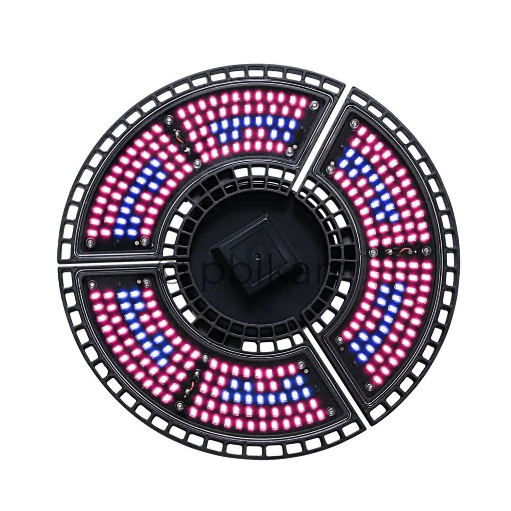 Hanging Foldable LED Grow Light 288 LED Full Spectrum Veg+Bloom - Ricon Lighting