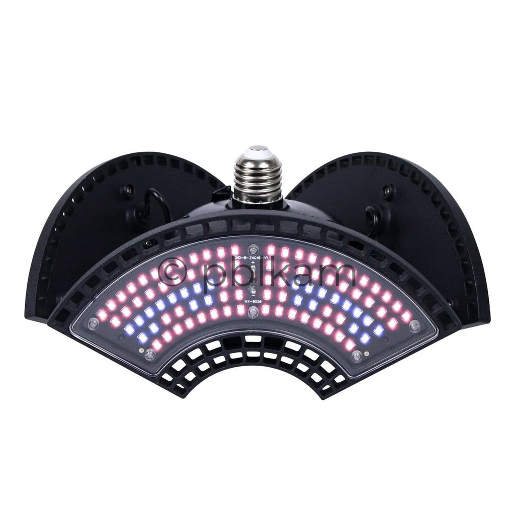 Hanging Foldable LED Grow Light 288 LED Full Spectrum Veg+Bloom - Ricon Lighting