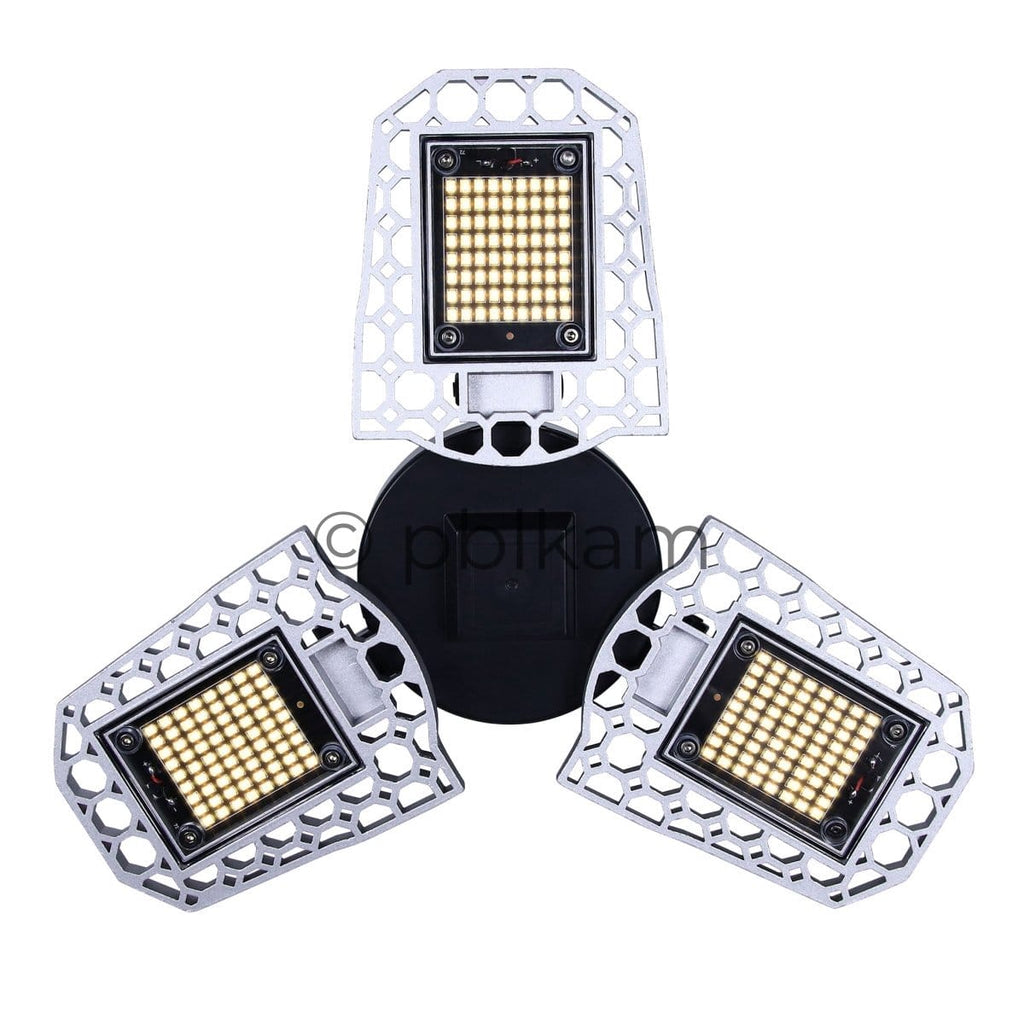 216 LED Foldable Grow Light E26/E27 | Sunlight & Red Blue Spectrum for Indoor Plants - Ricon Lighting