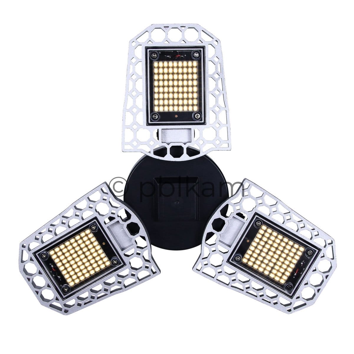 216 LED Foldable Grow Light E26/E27 | Sunlight & Red Blue Spectrum for Indoor Plants - Ricon Lighting