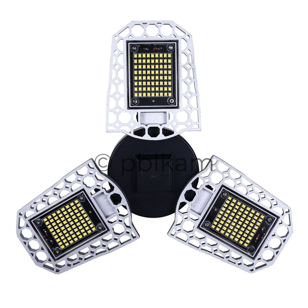 216 LED Foldable Grow Light E26/E27 | Sunlight & Red Blue Spectrum for Indoor Plants - Ricon Lighting