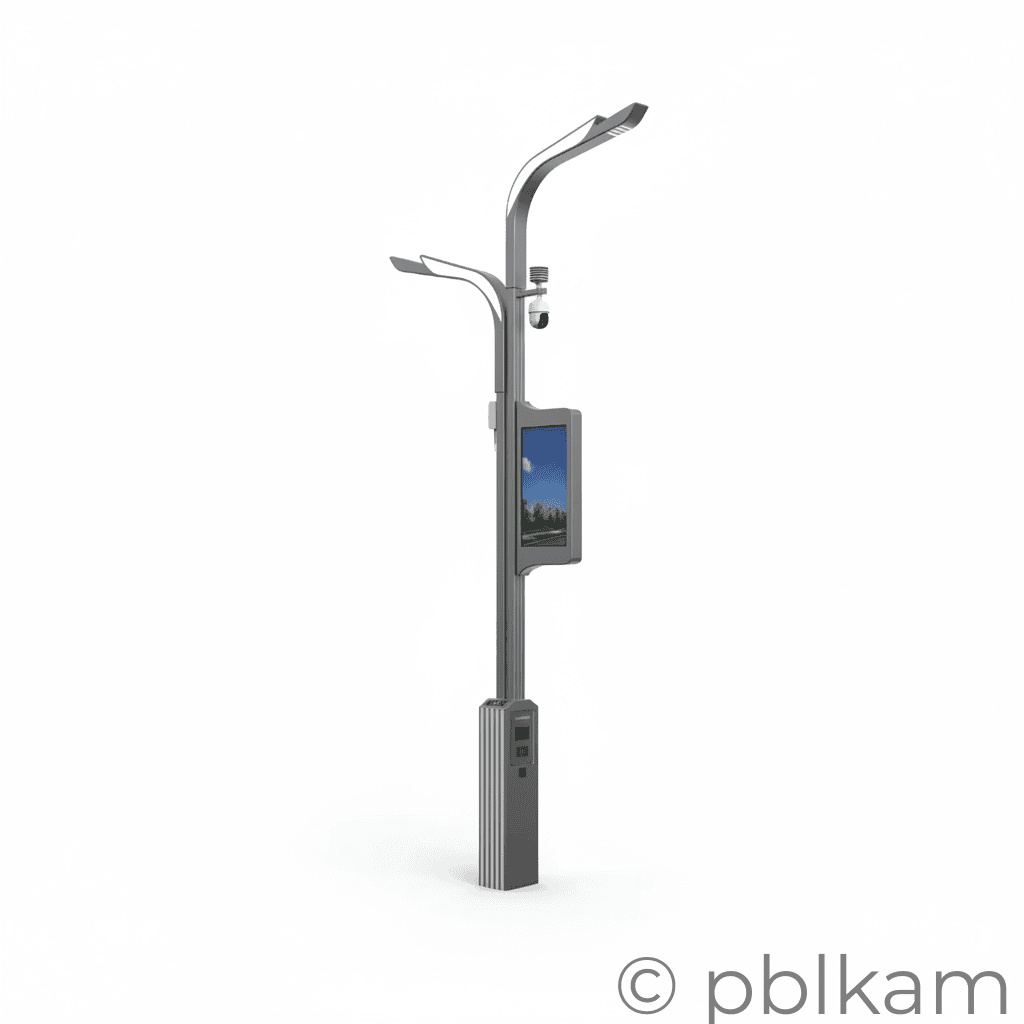 Ricon Smart Street Light Pole - Ricon Lighting
