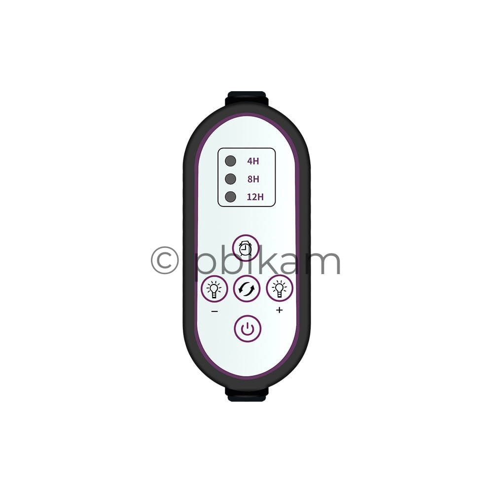 4 - Head Clip - on LED Grow Light Full Spectrum Dimmable Timer - Ricon Lighting