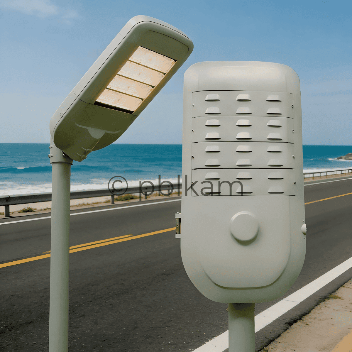 200W Split Solar Street Light | LED Outdoor Project Light - Ricon Lighting
