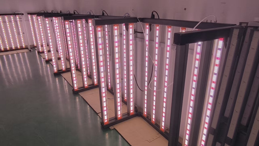 Spider LED Grow Light Aging Test 