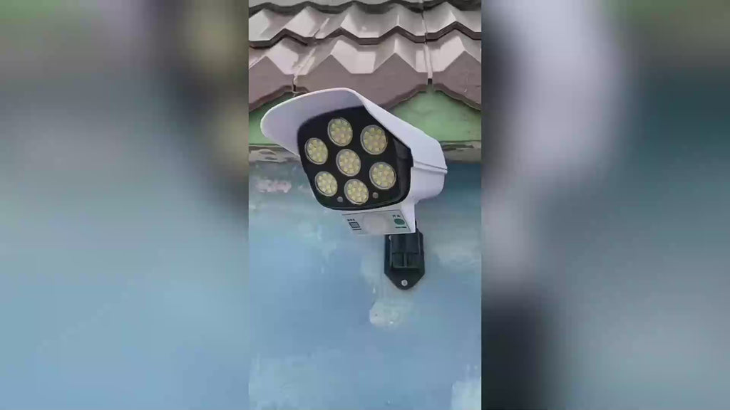 Solar Motion Sensor LED Light Security Style Outdoor Waterproof Lamp