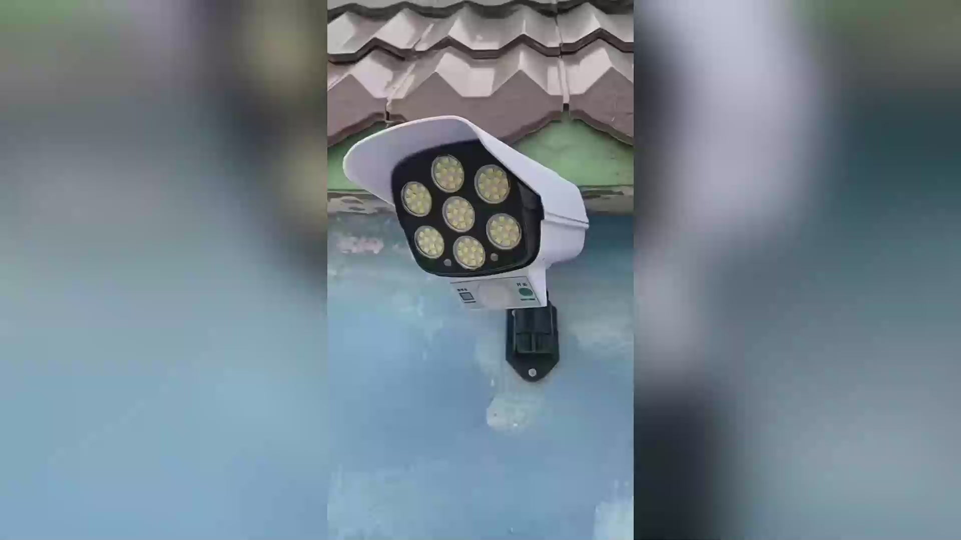 Solar Motion Sensor LED Light Security Style Outdoor Waterproof Lamp