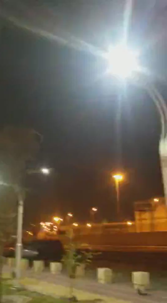 integrated solar led street light projector in Saudi Arabia