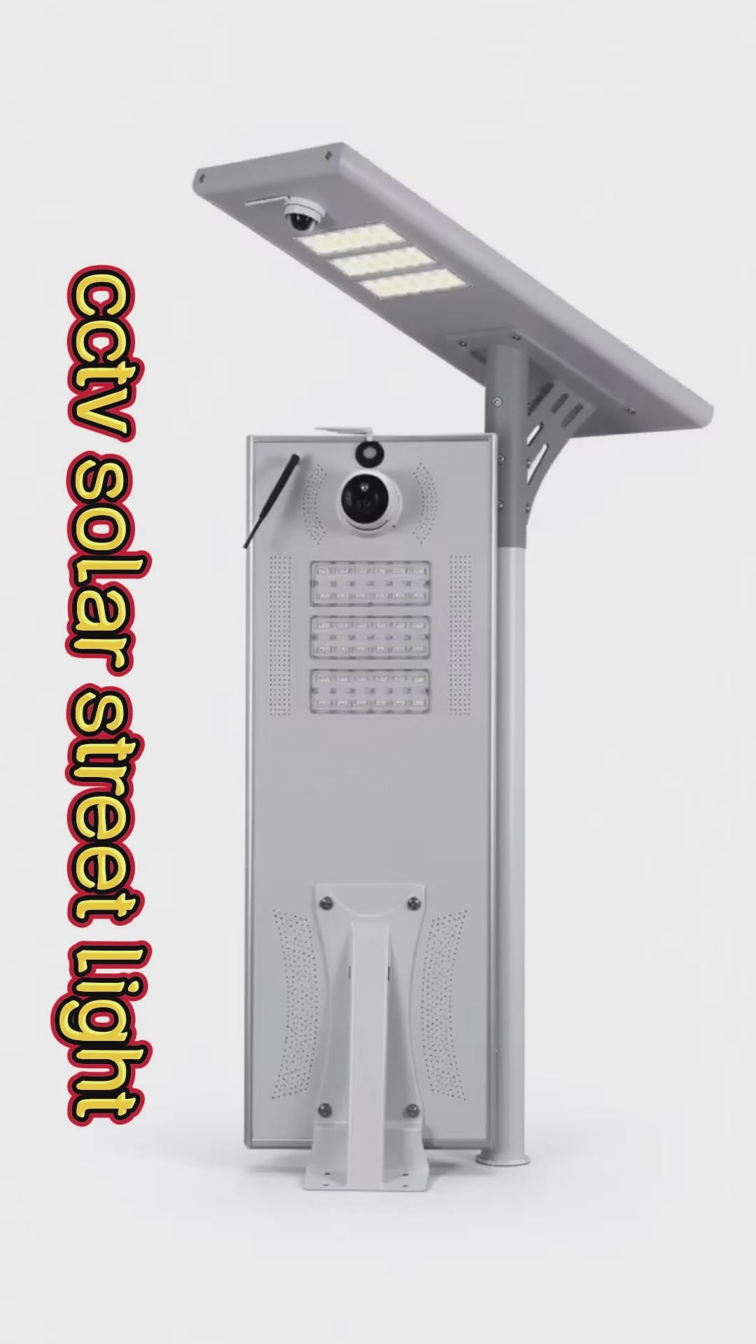 Solar Street Light with CCTV Camera | All-in-One | 40W-100W