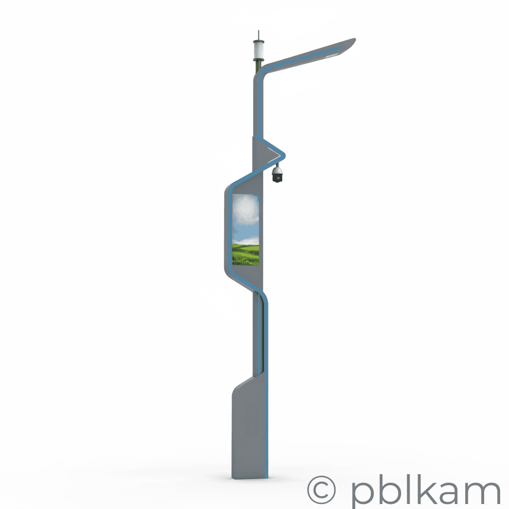 Ricon Smart Street Light Pole - Ricon Lighting