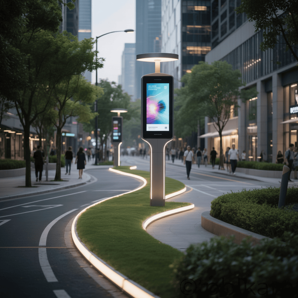 Ricon Smart Street Light Pole - Ricon Lighting