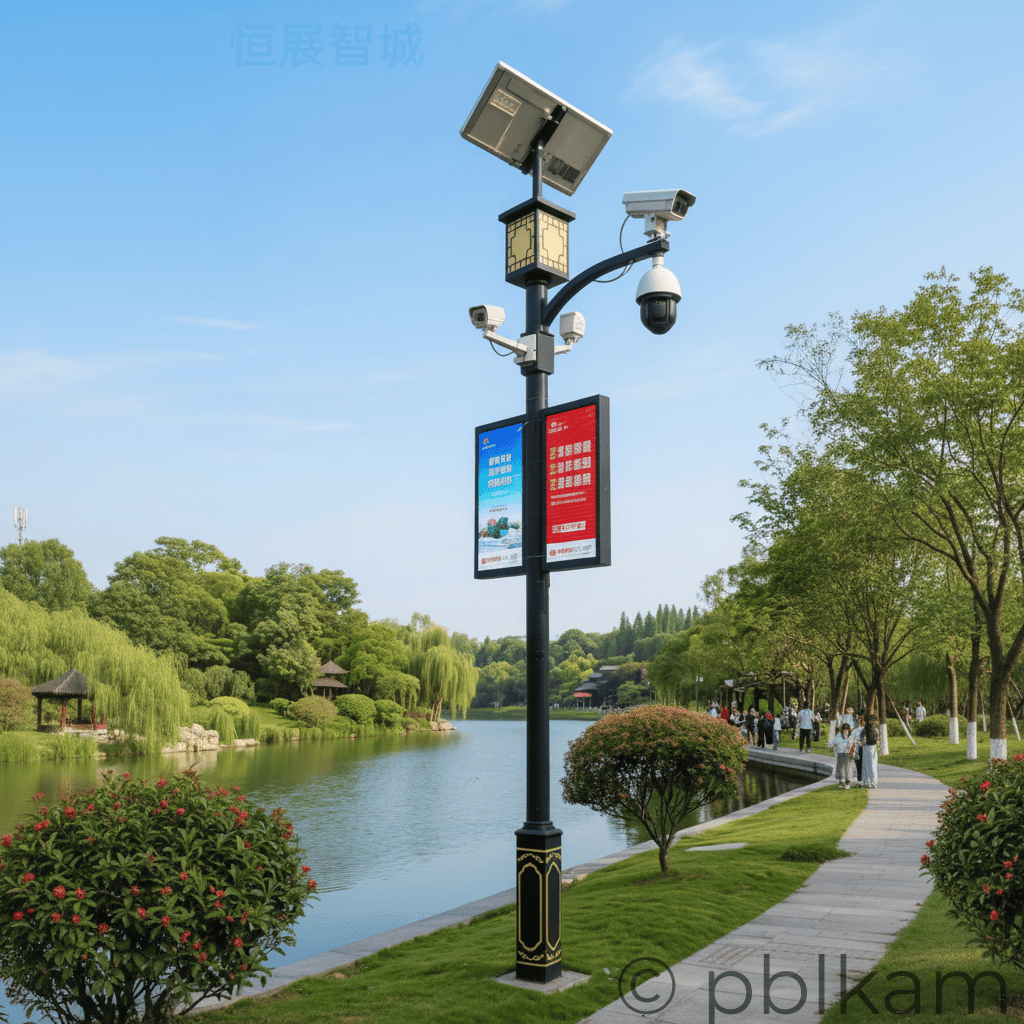 Ricon Smart Street Light Pole - Ricon Lighting